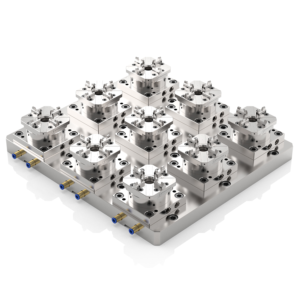 D80 9頭CNC 氣動(dòng)卡盤OS-112211