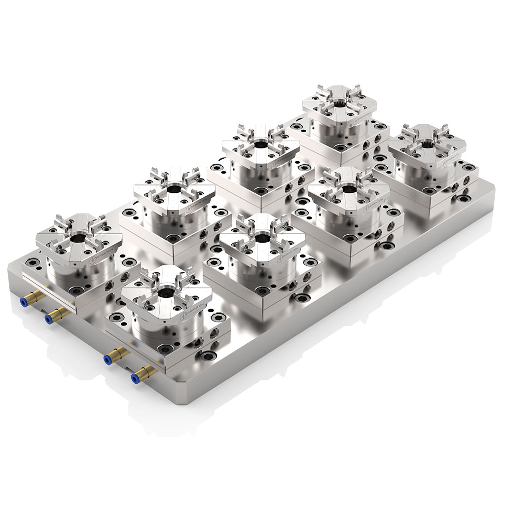 D80 8頭CNC 氣動(dòng)卡盤OS-112210